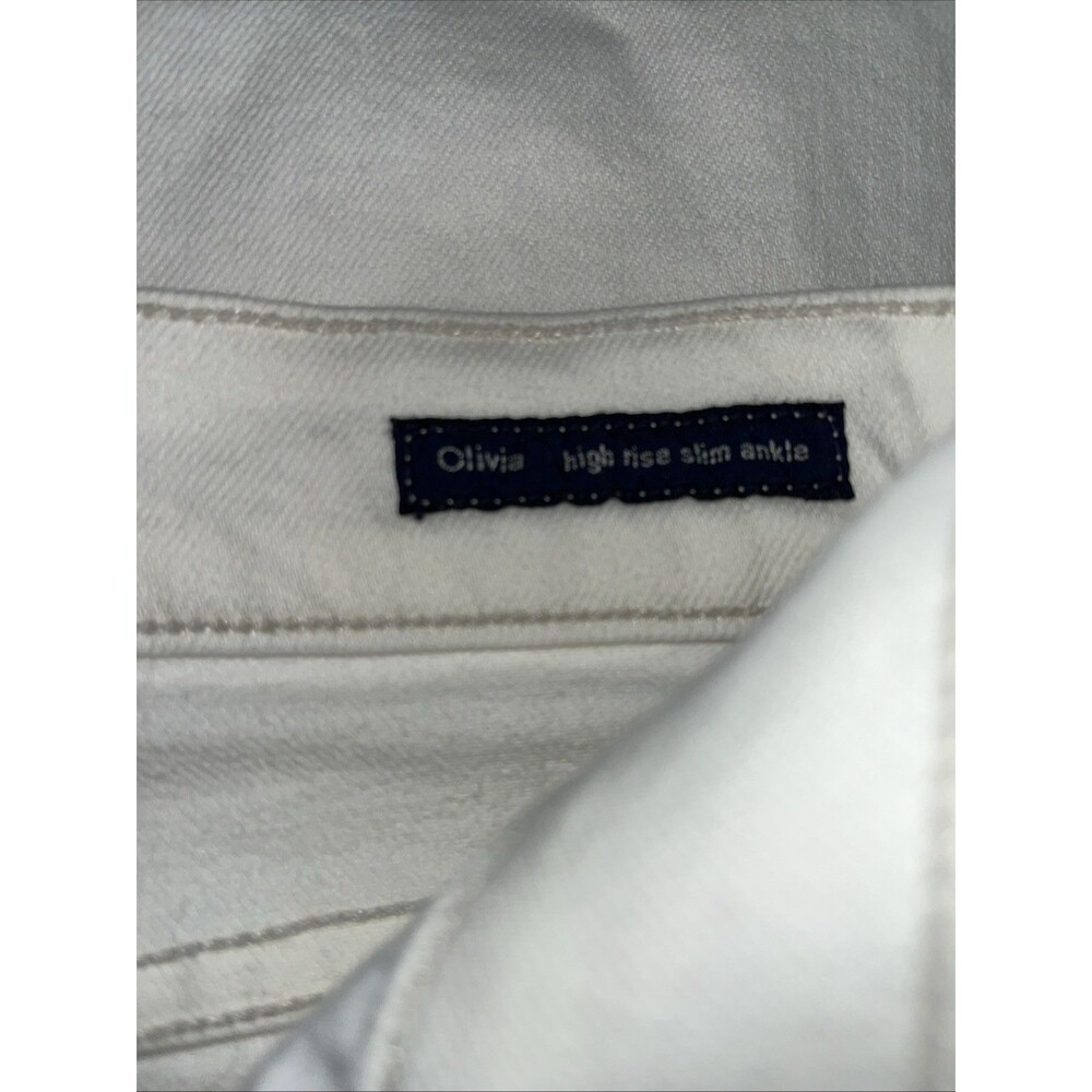 Citizens of Humanity Olivia in Zen High Rise Slim Jeans button Fly 27 x 28 NWT - Picture 9 of 12